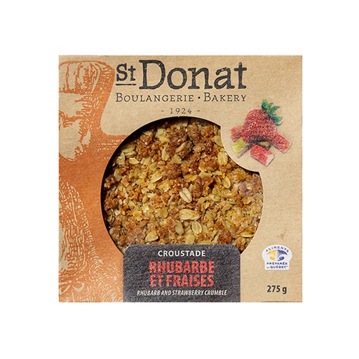 [111986] St. Donat Rhubarb Strrawberry Crumb 275G