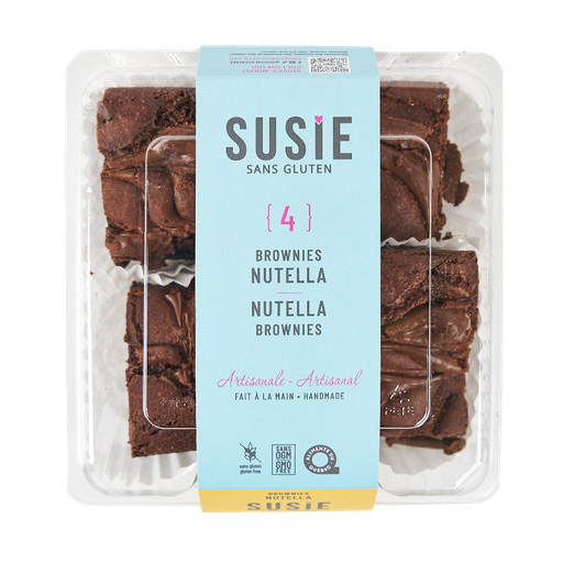 [473428] Susie Gluten Free Nutella Brownies 280G
