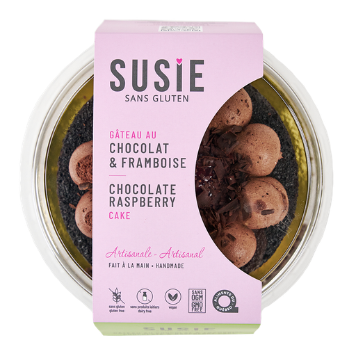 [473422] Susie Gluten Free Raspberry Chocolate Cake 792G