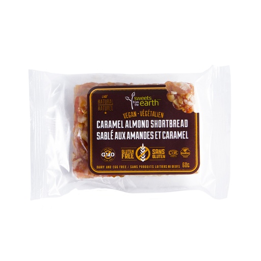 [63910] Sweets From The Earth Almond Shortbread 60G