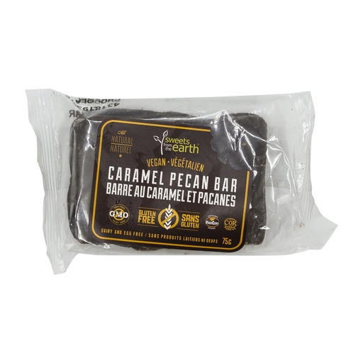 [64708] Sweets From The Earth Caramel Pecan Bar Gluten Free 75G