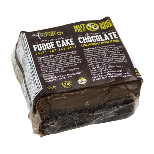 [65240] Sweets From The Earth Chocolate Fudge Cake 100G