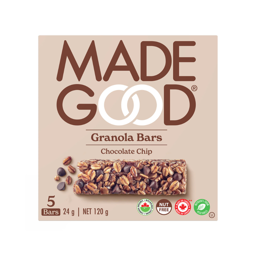 [46149] Made Good Chocolate Chip Granola Bars 120G