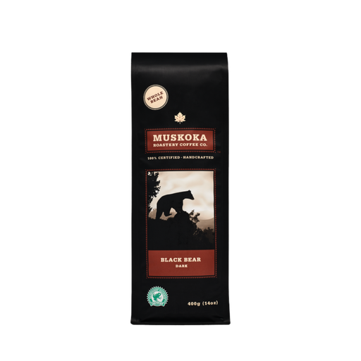 [46297] Muskoka Roast Black Bear Whole Bean Coffee 454G