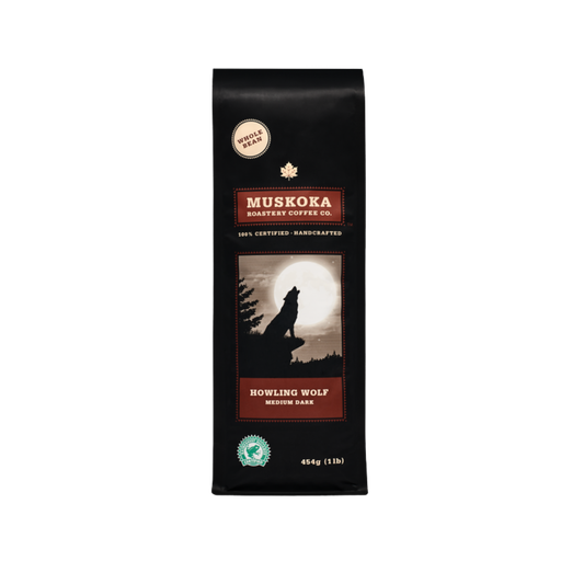 [46298] Muskoka Roast Howling Wolf Whole Bean Coffee 454G
