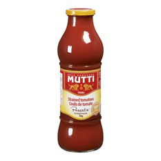 [46305] MUTTI TOMATO PUREE GLASS BOTTL