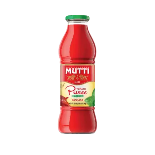 [46306] Mutti Passata With Basil 680Ml