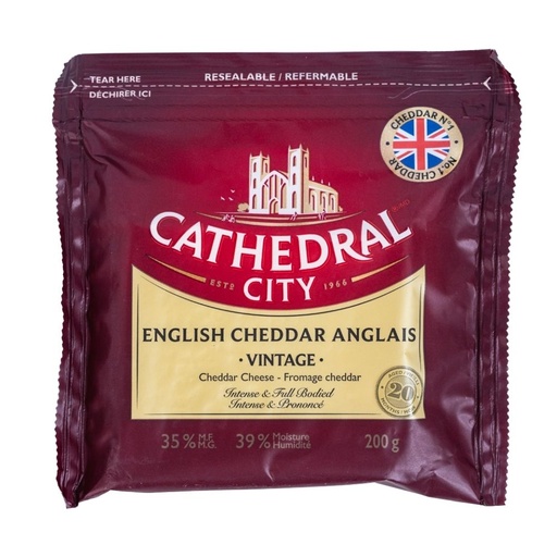 Cathedral City  Vintage Cheddar Aged 20 Months 200G