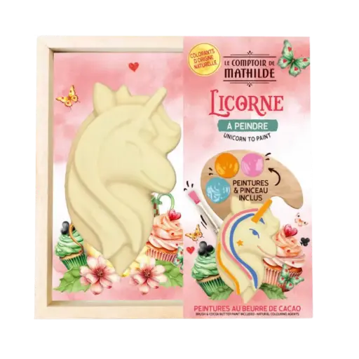 Comptoir Mathilde Paintable Unicorn Chocolate 200G