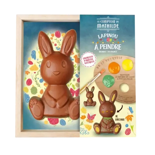 Comptoir Mathilde Paintable Bunny Chocolate 200G