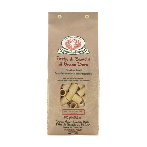 Rustichella Mezzemaniche Pasta 500G
