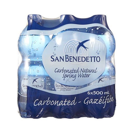 [46721] San Benedetto Mineral Water 6 X 500Ml