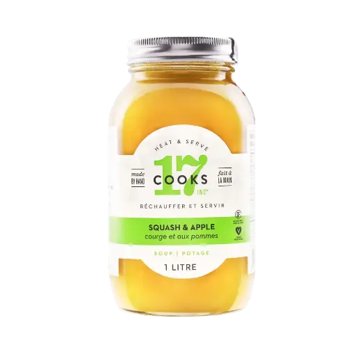 Holiday Squash and Apple Soup (1 L)