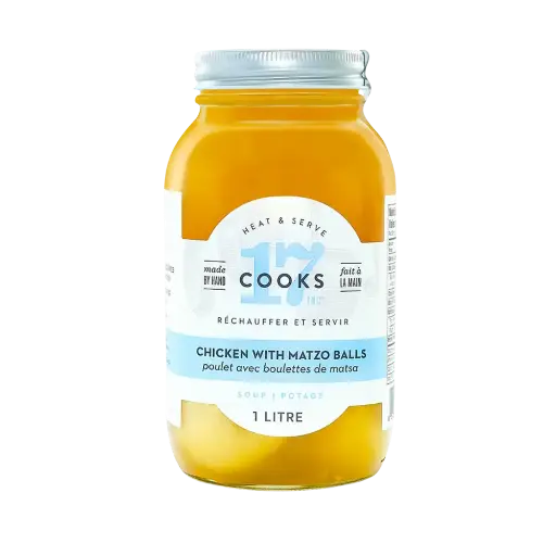 Holiday Chicken Matzo Ball Soup  (1 L)