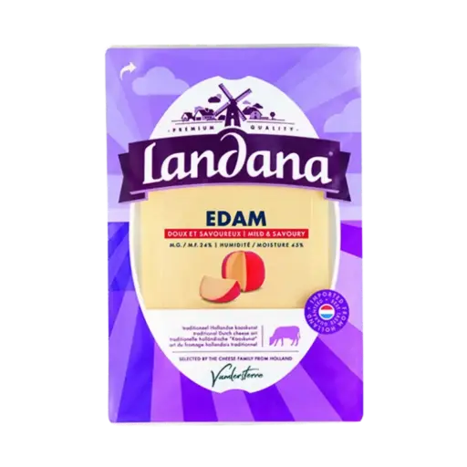 Landana Sliced Edam Cheese 150G