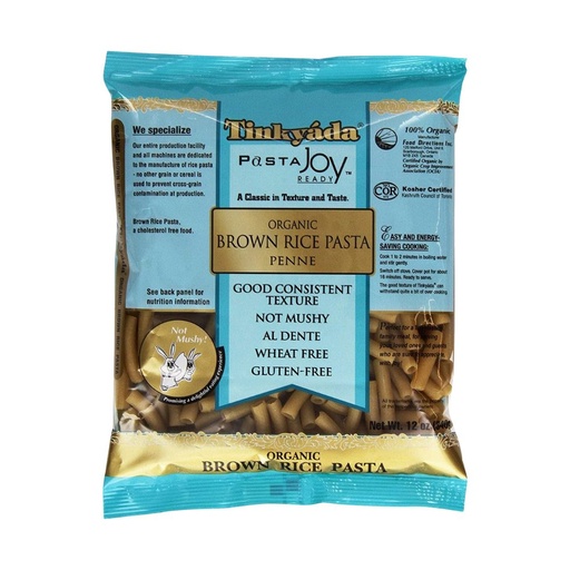 [47020] TINKYADA PENNE BROWN RICE PAST
