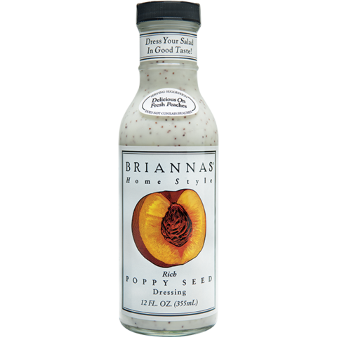 [47788] Briannas' Home Style Rich Poppy Seed Dressing 355Ml