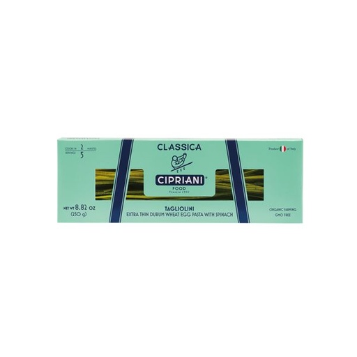 [47855] Cipriani Spinach Tagliarelle 250G