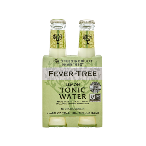 [47987] FEVER TREE LEMON TONIC 4 PACK