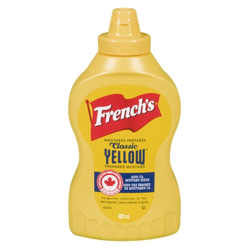 [48001] FRENCH'S PREP YELLOW MUSTARD