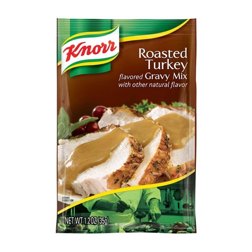 [48211] Knorr Roasted Turkey Flavored Gravy Mix 35G