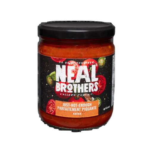 [48392] Neal Brothers Just-Hot-Enough Salsa 410Ml
