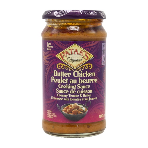 [48439] Patak's Original Butter Chicken Cooking Sauce 400Ml
