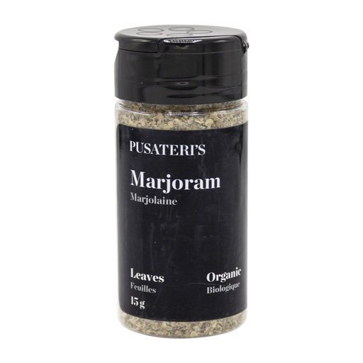[48512] Pusateri's Organic Marjoram Leaf 15G