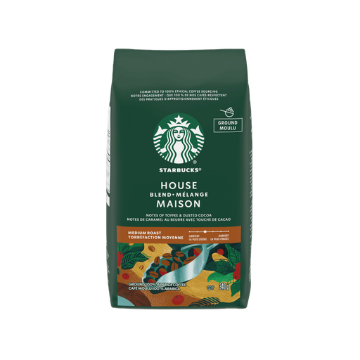 [48690] Starbucks Medium House Blend 340g