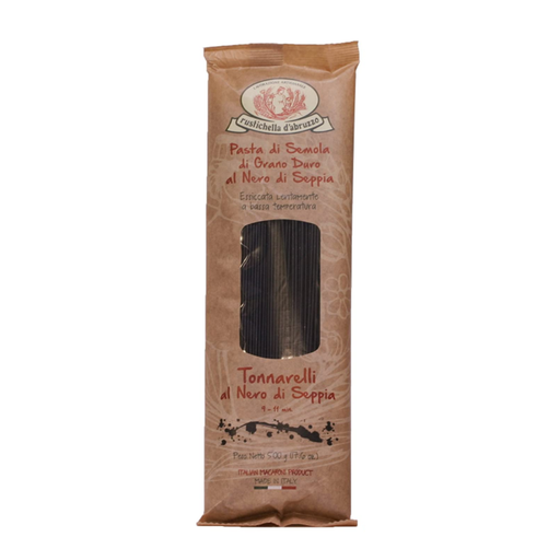 [48717] Rustichella Tonnarelli Al Nero Di Sepia 500G