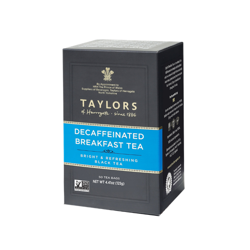[48748] Taylors Of Harrogate Decaffeinated Breakfast Tea 50G