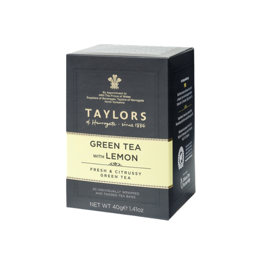 [48753] Taylors Of Harrogate Green Tea With Lemon 50G