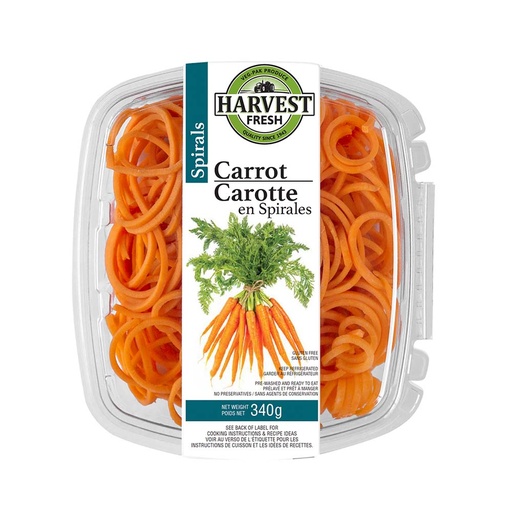 [111757] Carrot Spirals 340g