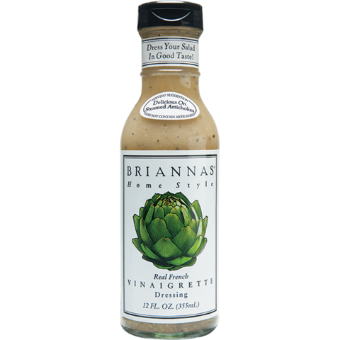 [49185] Briannas' Home Style Real French Vinaigrette Dressing 355Ml