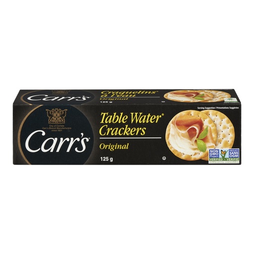 [49229] Carr's Original Table Water Crackers 125G