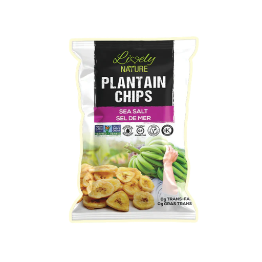 [387386] Lively Nature Plantain Chips With Sea Salt 85g
