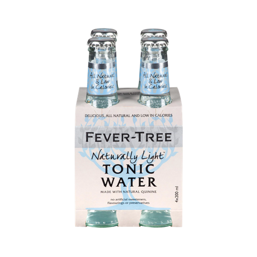 [49413] Fever Tree Light Tonic Water 4 X 200Ml