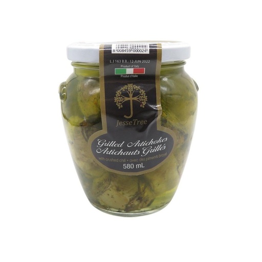 [49555] JESSE TREE GRILLED ARTICHOKES 580ML