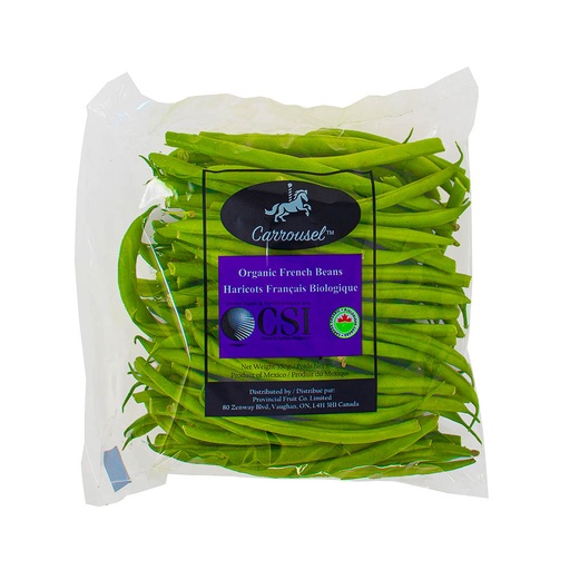 [128082] Organic French Bean 1ea