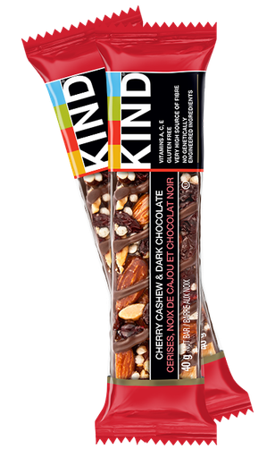 [49595] KIND DARK CHOC CHRY CASH BAR