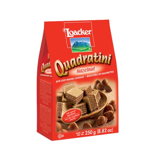 [49661] Loacker Quadratini Hazelnut 220G