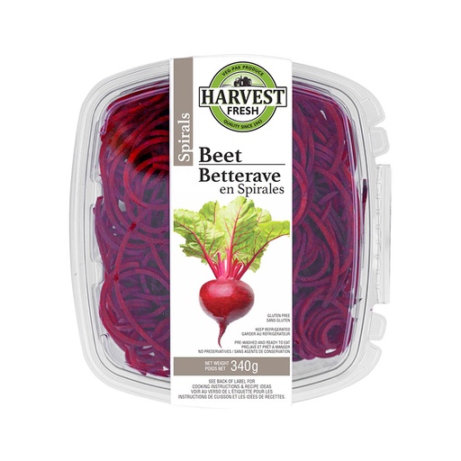 [111853] Red Beet Spirals 340g