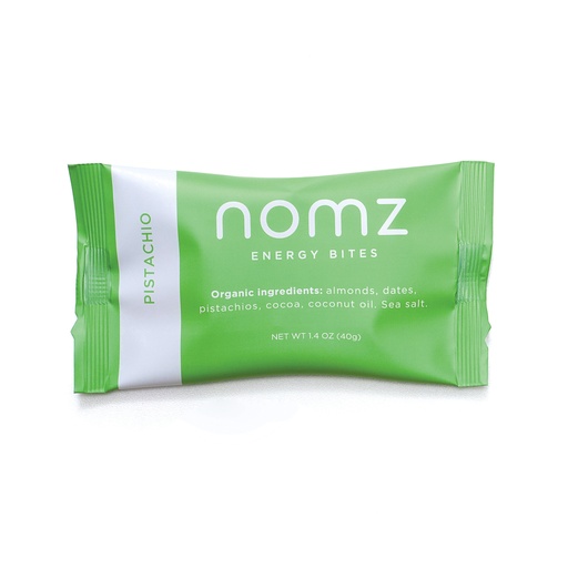 [49826] NOMZ ENERGY BITES PISTACHIO