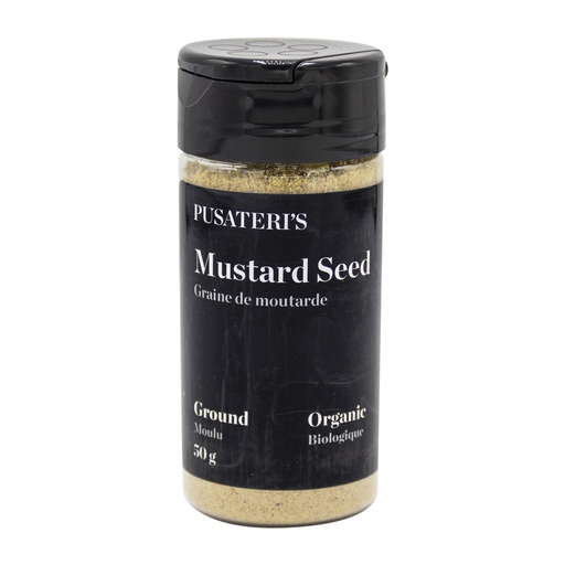 [49908] Pusateri's Organic Ground Mustard Seed 50G
