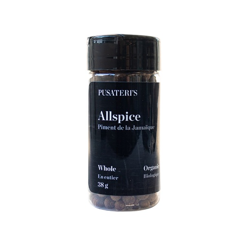 [49926] Pusateri's Organic Whole Allspice 45G