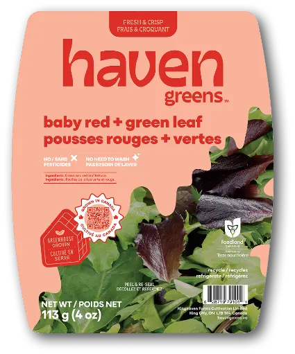 Haven Greens Baby Red & Green 113g