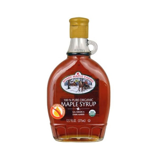 [50182] Shady Maple Farms Organic Maple Syrup #3 375Ml