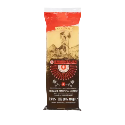 Switzerland  Swiss Emmenthal Cheese 195G