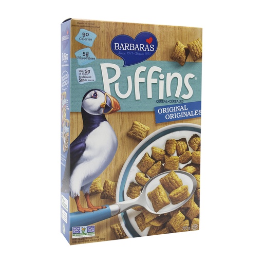 [50463] Barbara's Puffins Cereal Original 283g