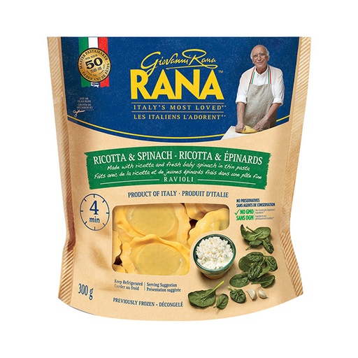 [157281] Rana Ricotta And Spinach Ravioli 300g